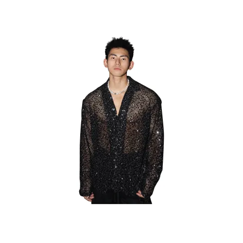 PAPAS LIL MONSTER Черный Унисекс Рубашки