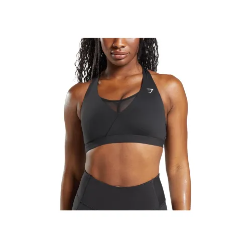GYMSHARK Черное Женское Спортивное Белье