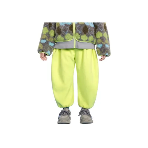 Woobaby Брюки Циановый Пшенично-желтый для детей 3-7 лет