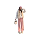 Розовый, флисовая подкладка