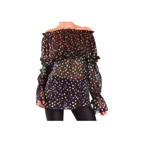 SAINT LAURENT Черные Женские Т-рубашки