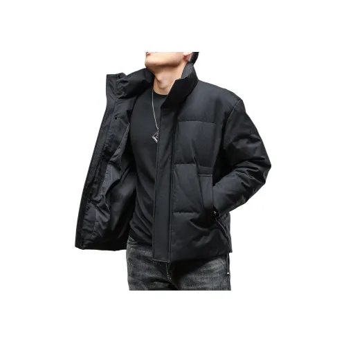 Seasonal Words Пуховик Мужской Черный