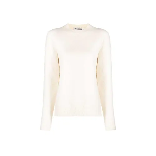 JIL SANDER Белый Женские Свитеры