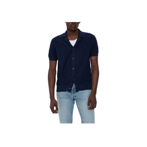 CLUB MONACO Глубокий морской синий Мужской Трикотаж