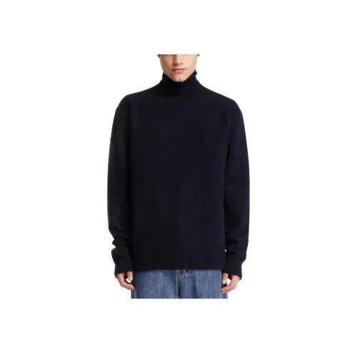 JIL SANDER Черные Мужские Свитера