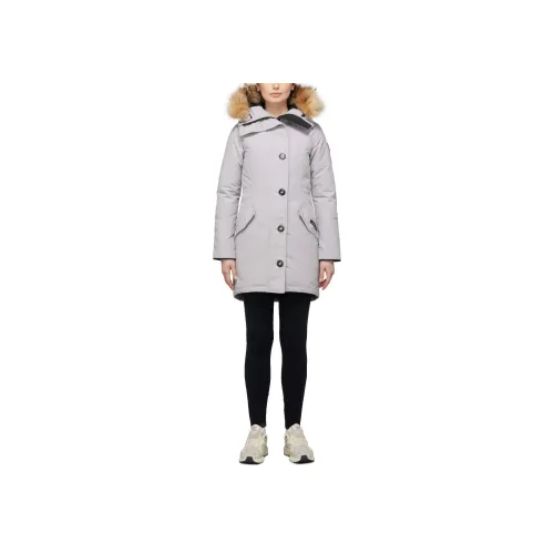 Canada Goose Пуховик Женские Moonstone Серый
