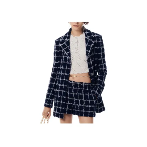 CHANEL Морской синий Женские Куртки