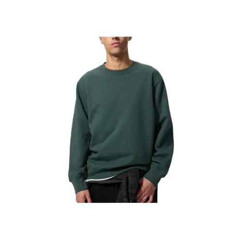 UNIQLO Зеленая унисекс толстовка