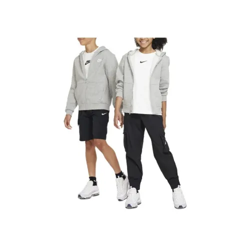 Nike Sportswear Club Флис Свитшот Детский Серый