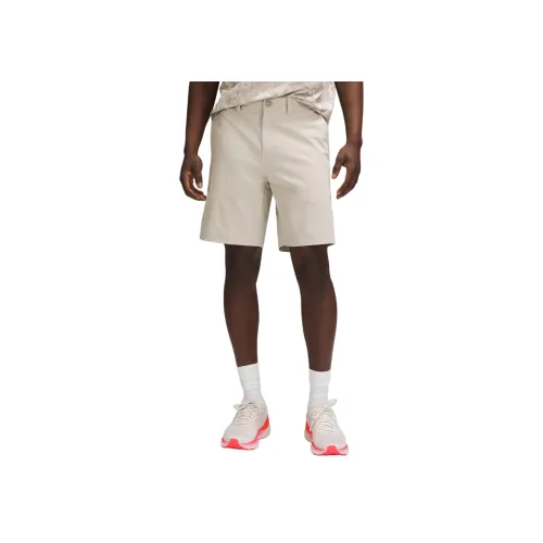 lululemon Кремовые Мохаве-коричневые Мужские Повседневные Шорты