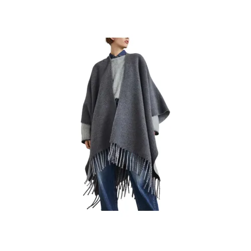 BRUNELLO CUCINELLI Плащ Женский Серый