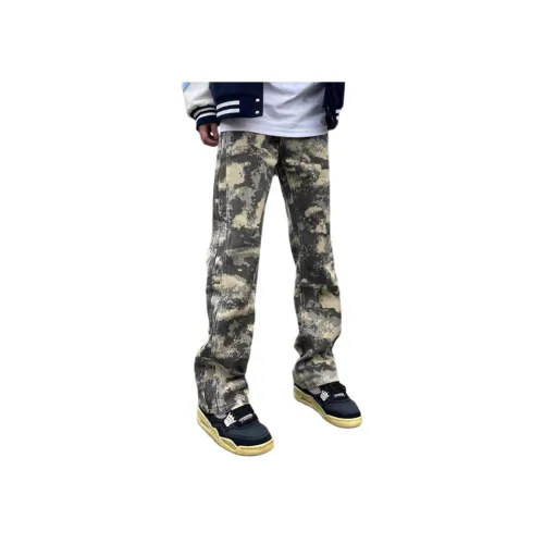 Белый медведь Камуфляж Унисекс Джинсы