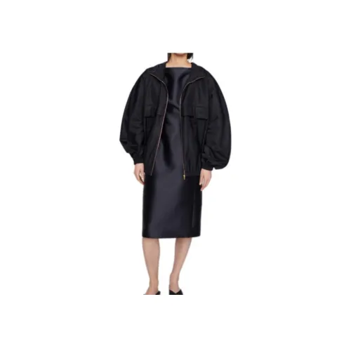 CARVEN SS24 Куртки Пальто Женские Черный