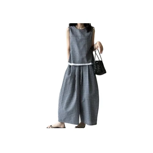 Hirono Journal Летний Повседневный Костюм Женский