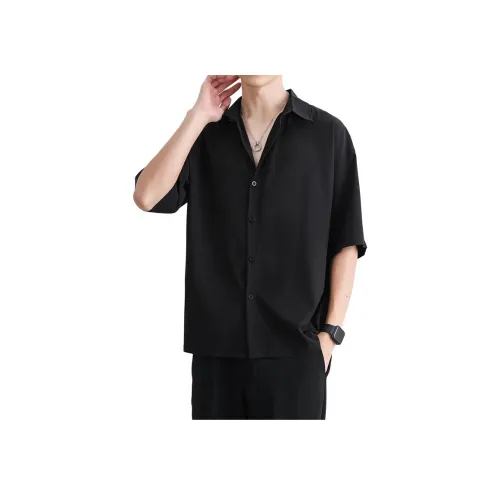 JIARONG Модный бренд Свободный крой Повседневная рубашка Унисекс