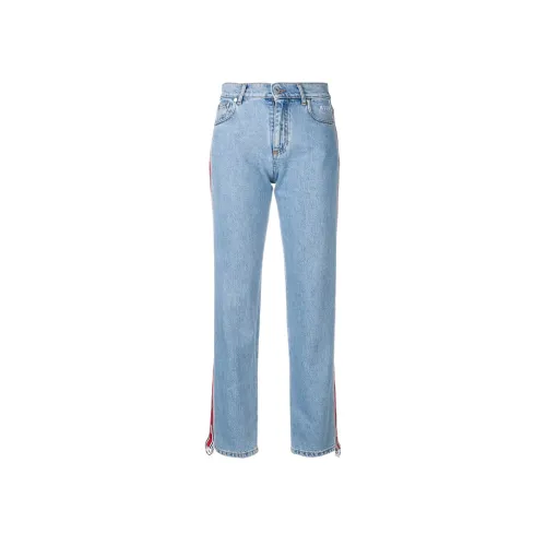 MSGM Синие Женские Джинсы
