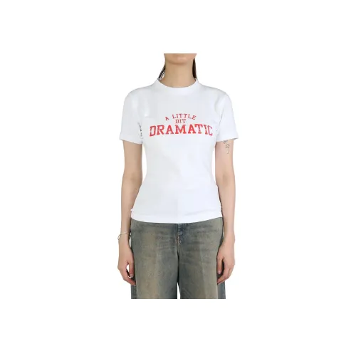 Vetements Белые Женские Футболки