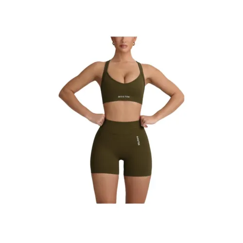 OH POLLY Dark Green Женские Спортивные Шорты