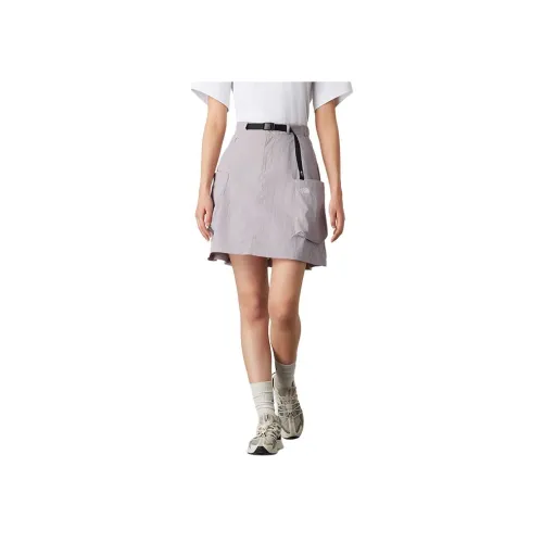 THE NORTH FACE Urban Exploration SS25 Повседневные короткие юбки Женские Лунный свет Серый