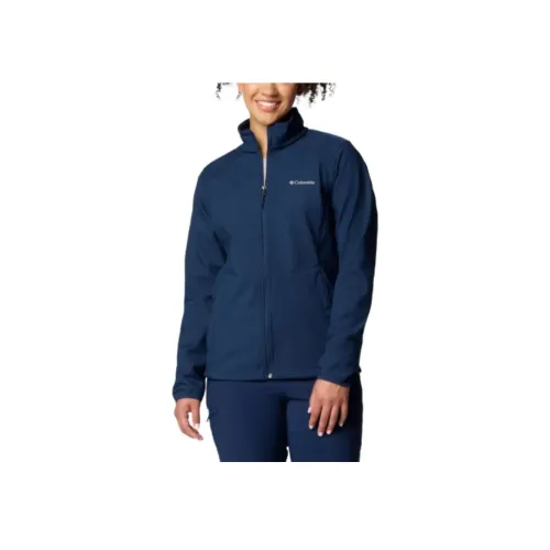 Columbia Kruser Ridge™ III Softshell Куртка Куртки Пальто Женские Морской Синий