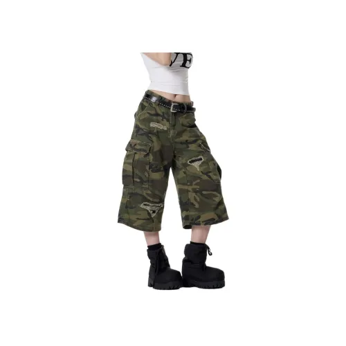 Rampage Камуфляж Унисекс Джинсовые шорты