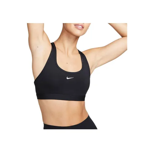Nike Swoosh Свет Support Sports Нижнее белье Женское Черное