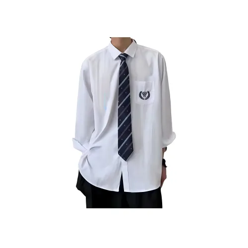 PAINT STAIN Белый Унисекс Рубашки