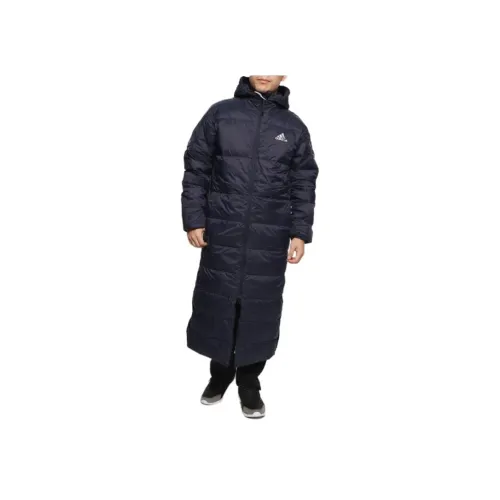 Adidas BOSLongLightDownParka Пуховик Мужской Морской Синий