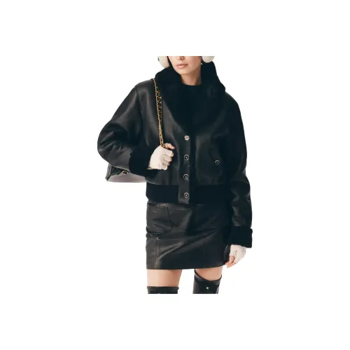 CHANEL 25B Кожа Куртка Женская