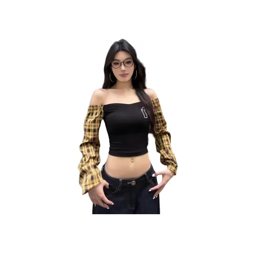 BVODE Черные Женские Рубашки