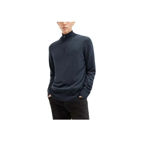 ALLSAINTS Синие Мужские Свитера