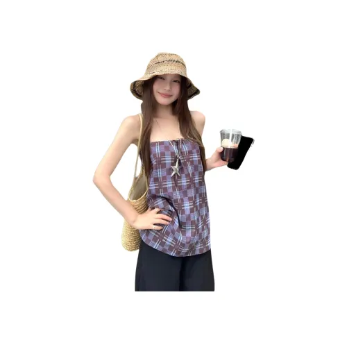 RDRE Фиолетовый Женский Топ без бретелек