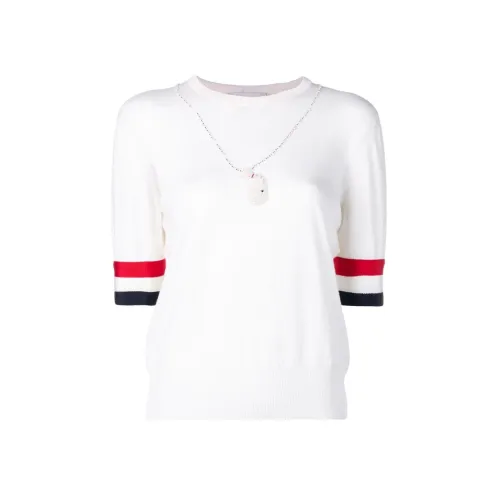 THOM BROWNE Белые Женские Футболки