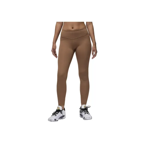 Jordan Sport Коричневые Женские Спортивные Брюки