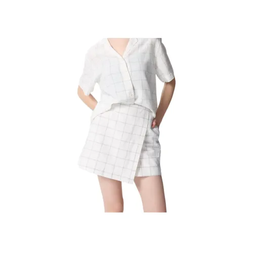 UNIQLO Повседневные шорты женские цвет сливочный