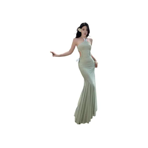 MORii Зеленый Женские Слиплатья