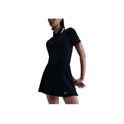 nike Dri Fit Повседневные Юбки Женские Черный Белый