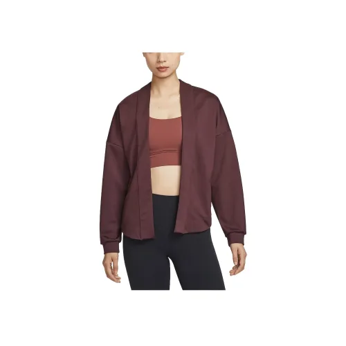 Nike Zenvy Бордовый Женский Трикотаж