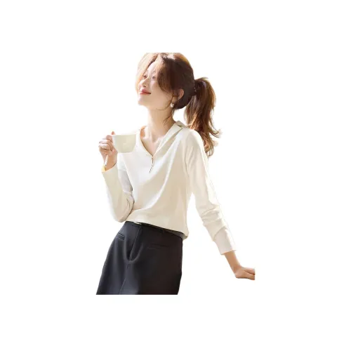 MOHANYIMEI Белый Женские T-рубашки