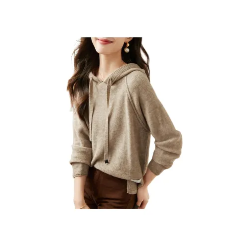 Mo Han Yi Mei Трикотаж Женский Цветочный CAMEL