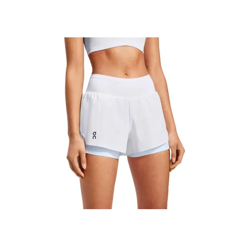 On Корт Шорты Повседневные шорты Женские Белые