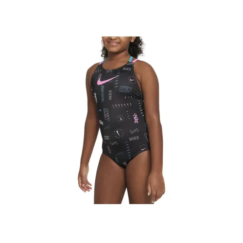 Nike Детский купальник черный для подростков