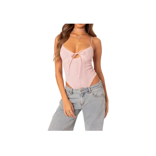 Edikted Lacey KNIT Cut Out Bodysuit Комбинезон Женские