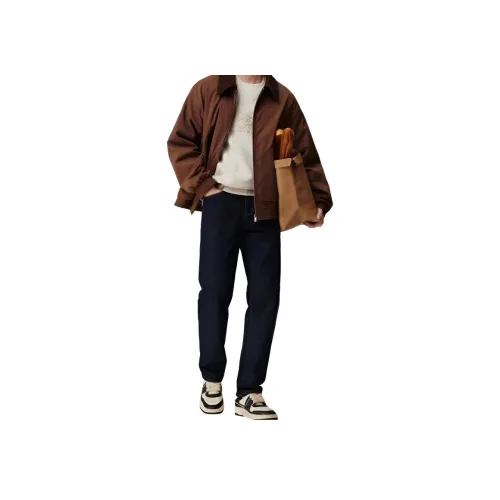 Jiumuwang мужские брюки Expert FW25 Джинсы Облегающая версия Мужской