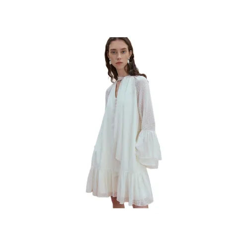 Fabrique Длинное платье с длинными рукавами женское