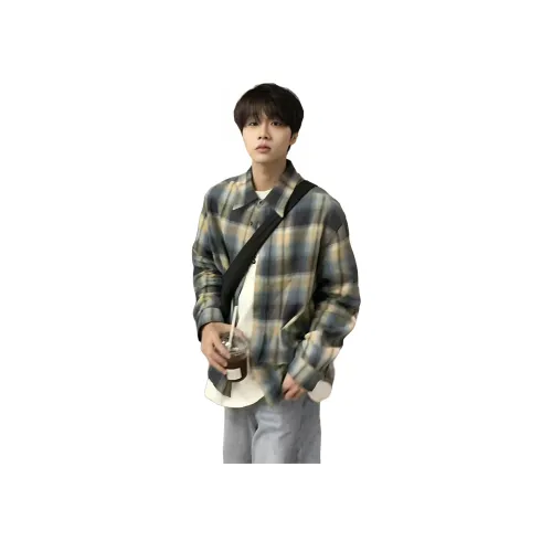 REXSHION Blue Unisex Рубашки