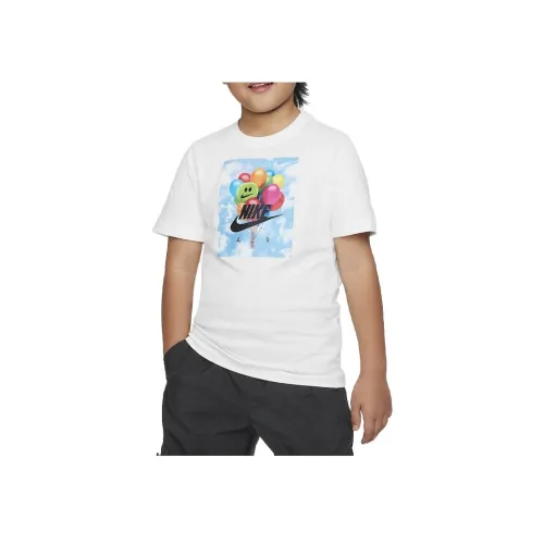 NIKE Белые Детские Футболки