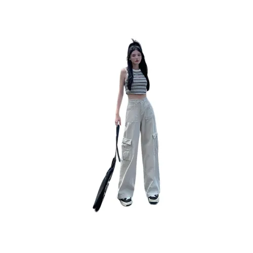 MINETTE Khaki Женские Джинсы