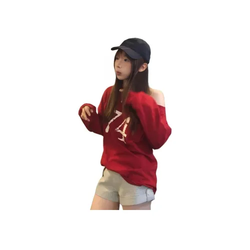 CHARM GLOW Красный Женские T-рубашки