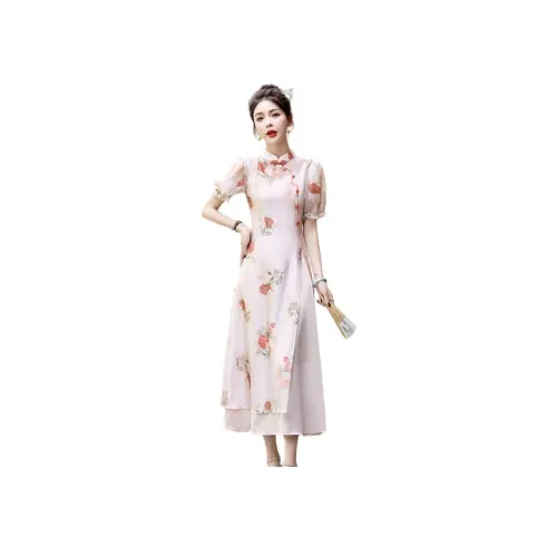 Garbege Короткий рукав Платье Женское